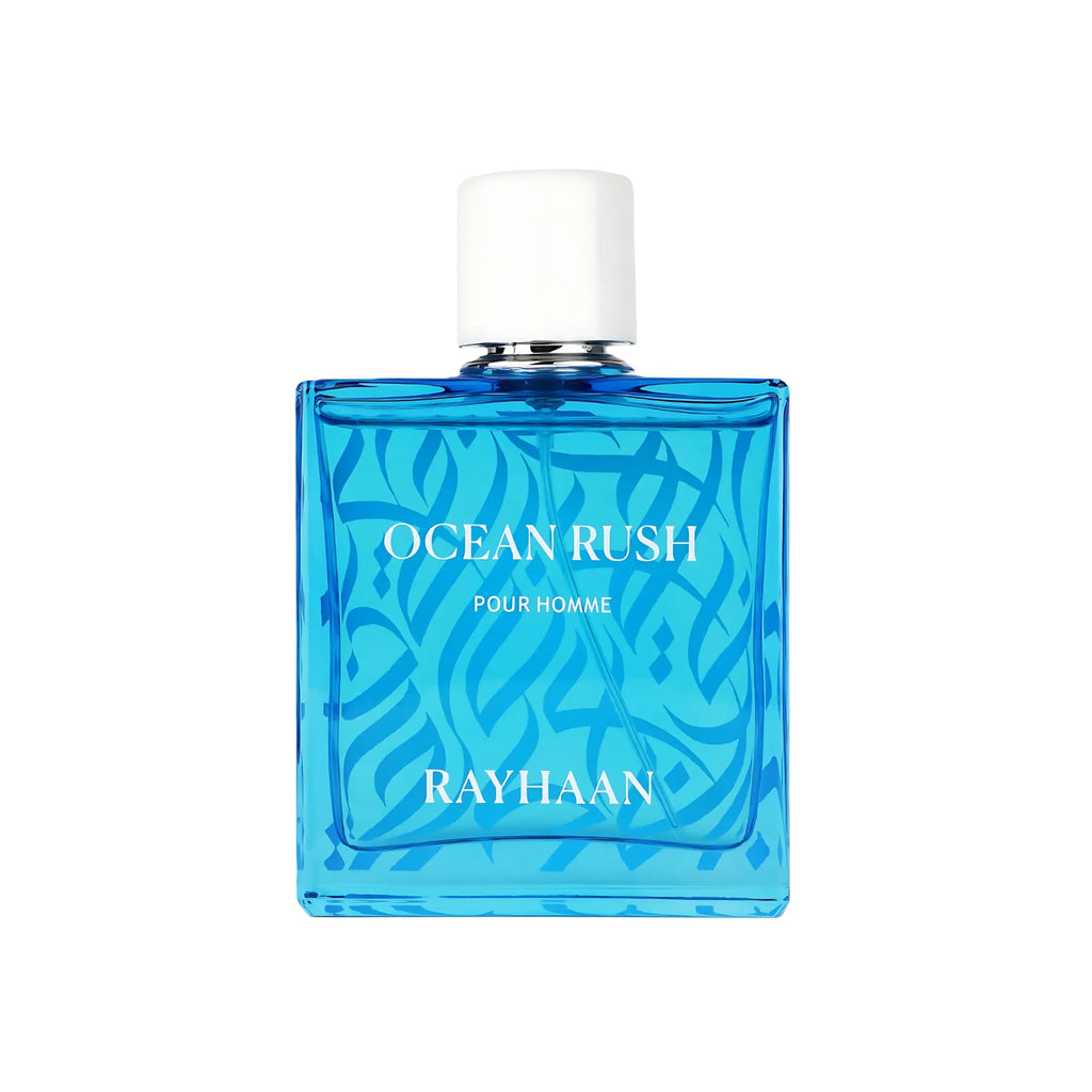 RAYHAAN Ocean Rush Eau de Parfum Spray for Men 3.4 Ounce